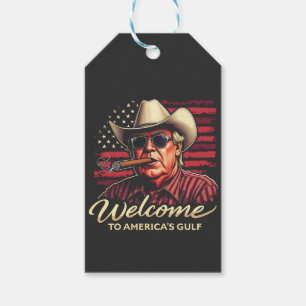 Willkommen im Amerikanischen Golf-Funny Trump Amer Geschenkanhänger