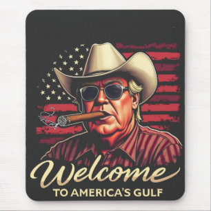 Willkommen im Amerikanischen Golf-Funny Trump Amer Mousepad