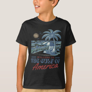 Willkommen im amerikanischen Golf Retro Beach Golf T-Shirt