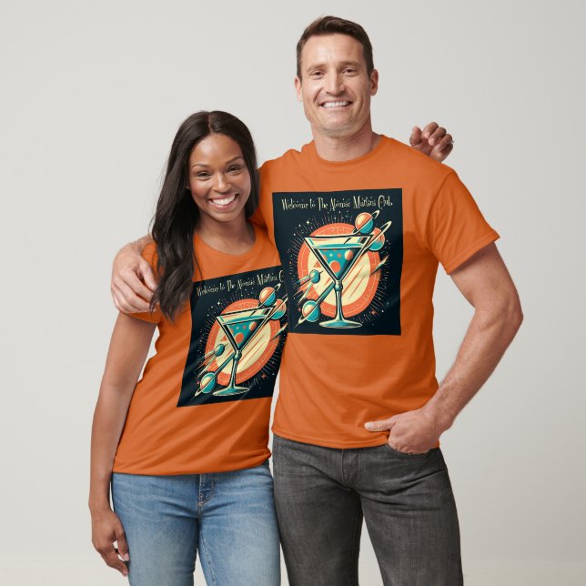 Willkommen im Atome Martini Club Age T-Shirt (Unisex)