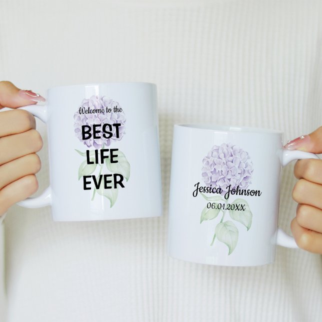 Willkommen im Best Life Ever Kaffeetasse (Von Creator hochgeladen)