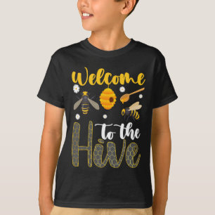 Willkommen im Bienenlehrer-Hive Zurück zur Schule T-Shirt