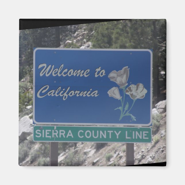 Willkommen im California Magnet (Vorne)