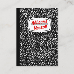 Willkommen im Comp Notebook Visitenkarte