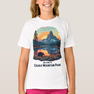 Willkommen im Cradle Mountain National Australian  T-Shirt