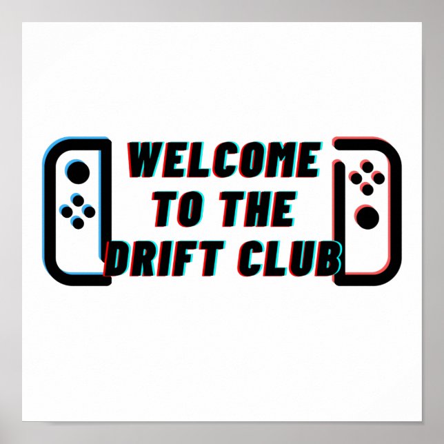 Willkommen im Drift Club Poster (Vorne)