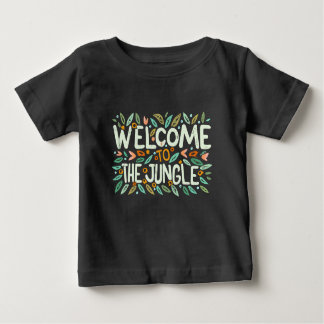 Willkommen im Dschungel Baby T-shirt