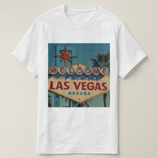 Willkommen im Fabulous Las Vegas Nevada t Shirt (Design vorne)