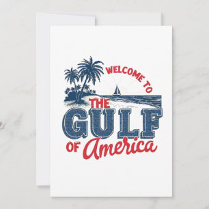 Willkommen im Golf von Amerika Einwanderer aus Mex Save The Date