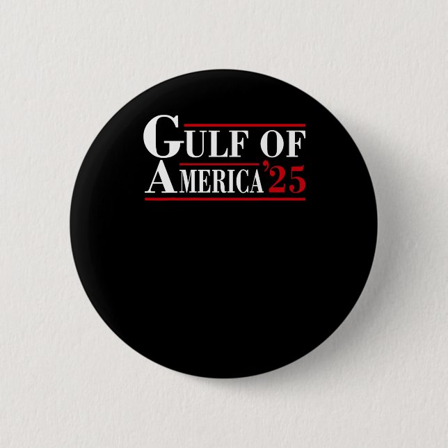 Willkommen im Golf von Amerika - Golf von Mexiko 2 Button (Vorderseite)