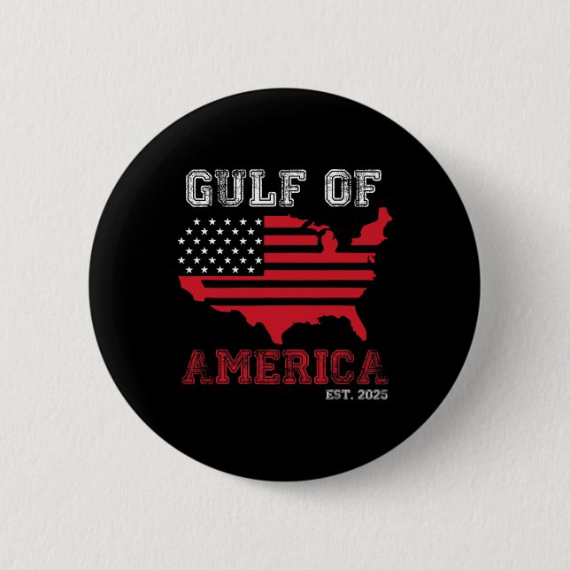 Willkommen im Golf von Amerika - Golf von Mexiko 2 Button (Vorderseite)
