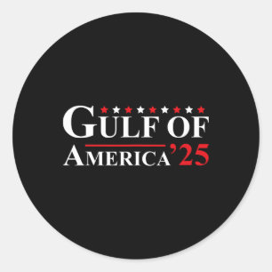 Willkommen im Golf von Amerika - Golf von Mexiko 2 Runder Aufkleber