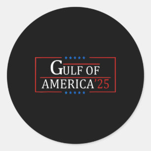 Willkommen im Golf von Amerika - Golf von Mexiko 2 Runder Aufkleber