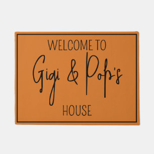 Willkommen im Haus von Gigi und Pop, Willkommen Fußmatte