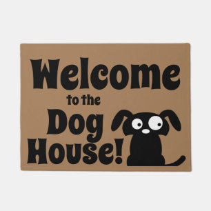 Willkommen im Hundehaus Funny Doormat Fußmatte