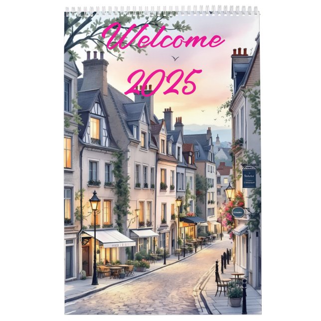 Willkommen im Kalender 2025 (Titelbild)