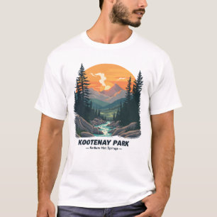 Willkommen im kanadischen Kootenay-Nationalpark T-Shirt
