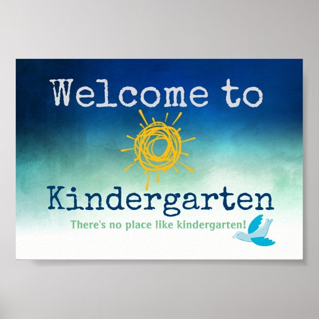 Willkommen im Kindergarten Doster Poster (Vorne)