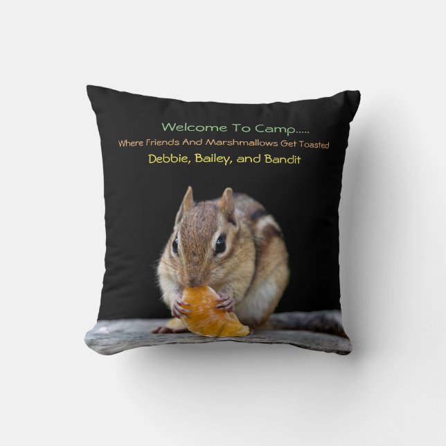 Willkommen im Lager Kissen (Vorderseite)