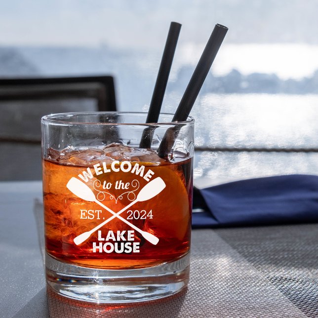 Willkommen im Lake House Whiskyglas (Von Creator hochgeladen)