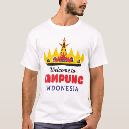 Willkommen im Lampung T-Shirt
