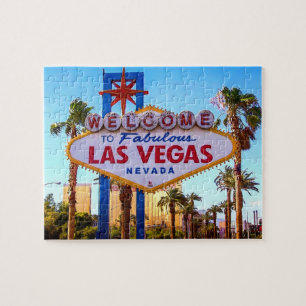 Willkommen im Las Vegas Sign Jigsaw Puzzle