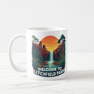 Willkommen im Litchfield National Australian Park Kaffeetasse