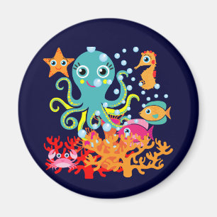 Willkommen im Meer Magnet