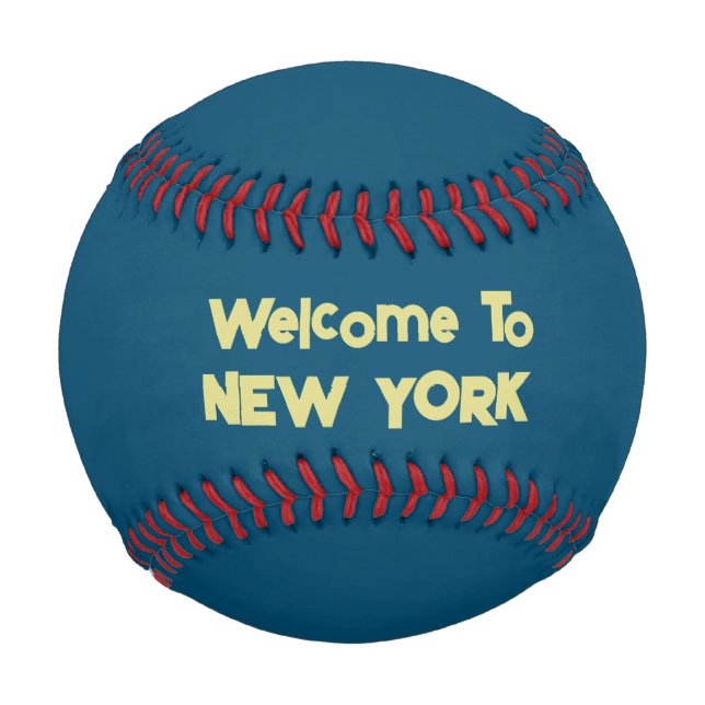 Willkommen im New York Baseball (Vorderseite)