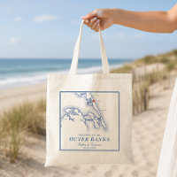 Willkommen im Outer Banks Hochzeitsgeschenk