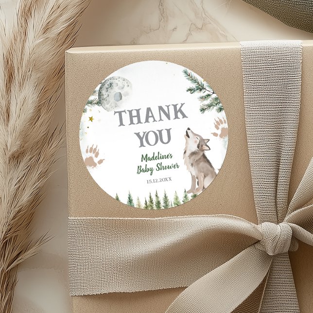 Willkommen im Pack Forest Wolf Danke Stickers (Von Creator hochgeladen)
