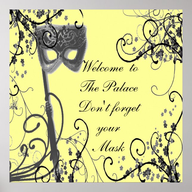 Willkommen im Palast Poster (Vorne)