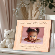 Willkommen im Personalisierten neuen Baby der Welt