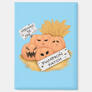 Willkommen im Pumpkin Patch Magnet