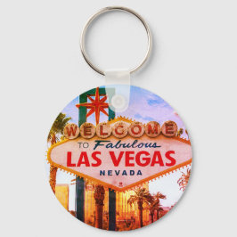 Willkommen im Schlüsselanhänger Las Vegas