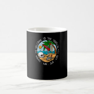 Willkommen im Tropical Kaffeetasse