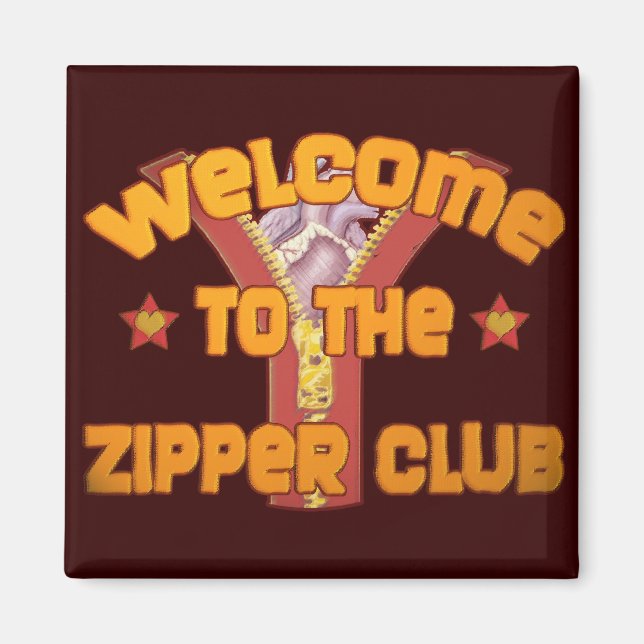 Willkommen im Zipper Club Magnet (Vorne)