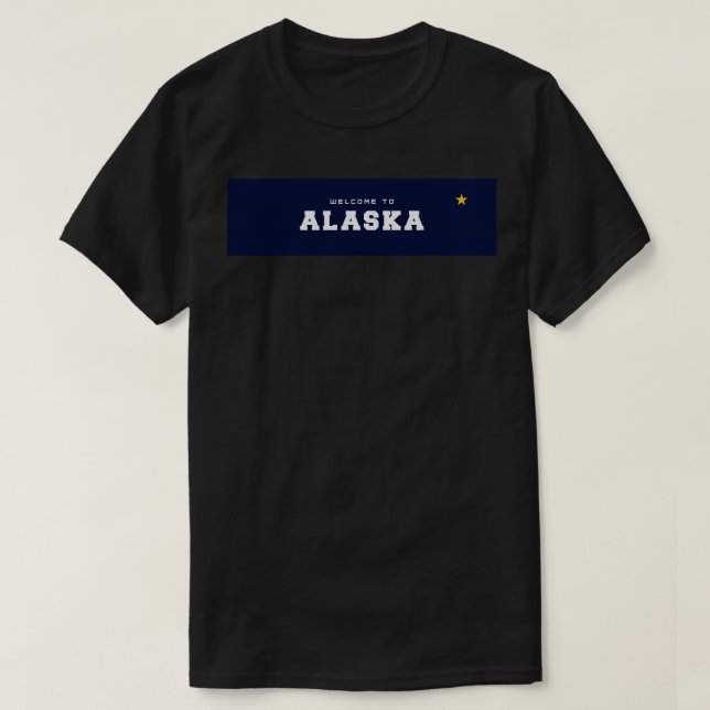 Willkommen in Alaska TShirt 2 (Design vorne)