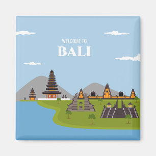 Willkommen in Bali Magnet