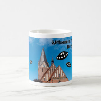 Willkommen in Barth. Außerirdische Besucher a Kaffeetasse