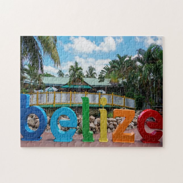 Willkommen in Belize Puzzle (Horizontal)