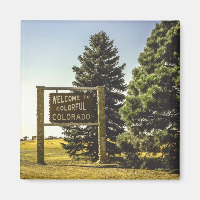 Willkommen in Colorado Magnet (Vorne)