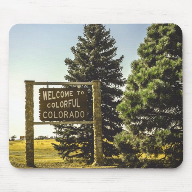 Willkommen in Colorado Mousepad (Vorne)