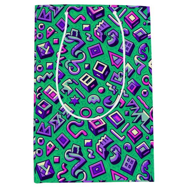 Willkommen in den 90er Jahren Mittlere Geschenktüte (Vorderseite)