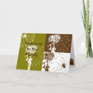 Willkommen in der Familie Karte