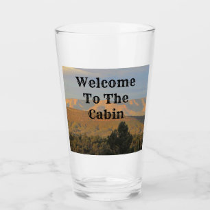Willkommen in der Hütte Arizona Landschaft Foto Be Glas