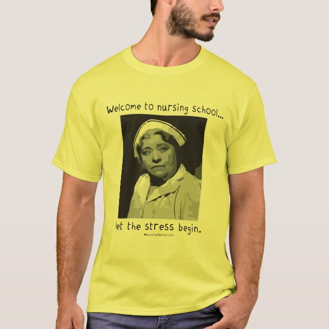 Willkommen in der Krankenschule T-Shirt (Vorderseite)