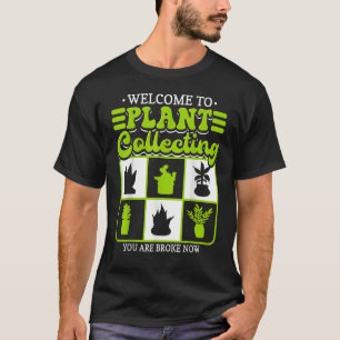 Willkommen in der Pflanze Gartengartenanlage samme T-Shirt