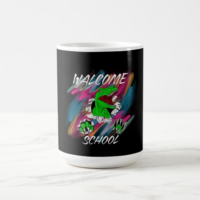 WILLKOMMEN IN DER SCHULE ZURÜCK IN DIE SCHULE  KAFFEETASSE (Mittel)
