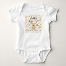 Willkommen in der Welt, kleiner Schatz Baby Neugeb